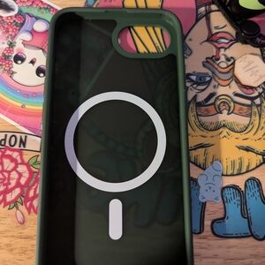 Amazon Green Phone Case with MagSafe Compatibility